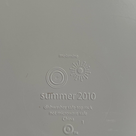 Summer 2010 Melamine Colorful Plates - Picture 8 of 8